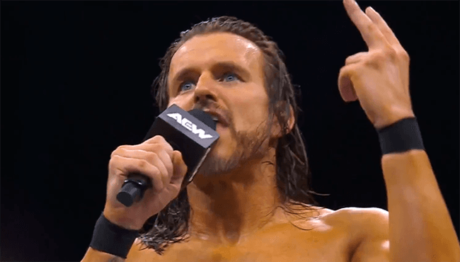 Adam Cole Shows Support for Rebel with Ice Bucket Challeng