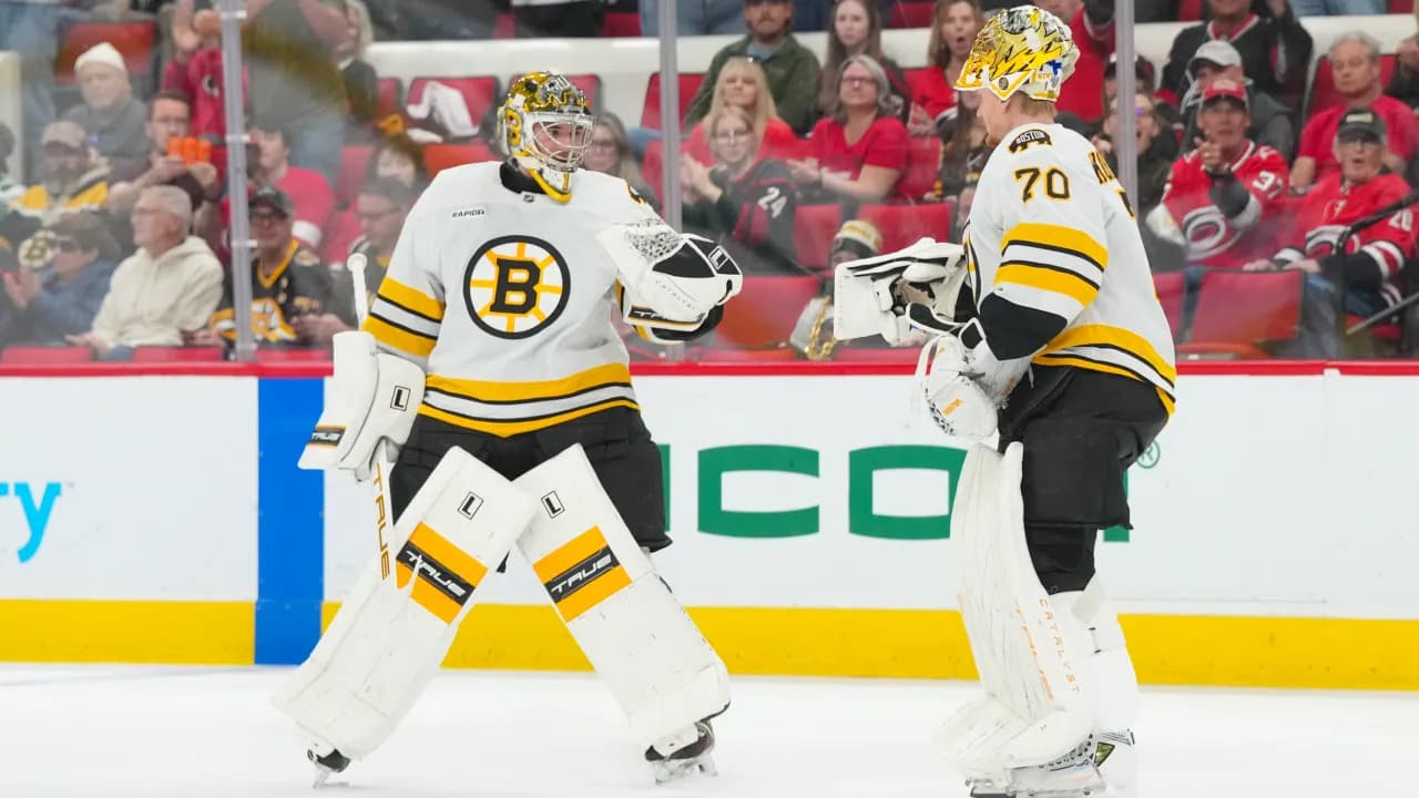Bruins Shut Out Rangers in 2026 Opener: Swayman Stars