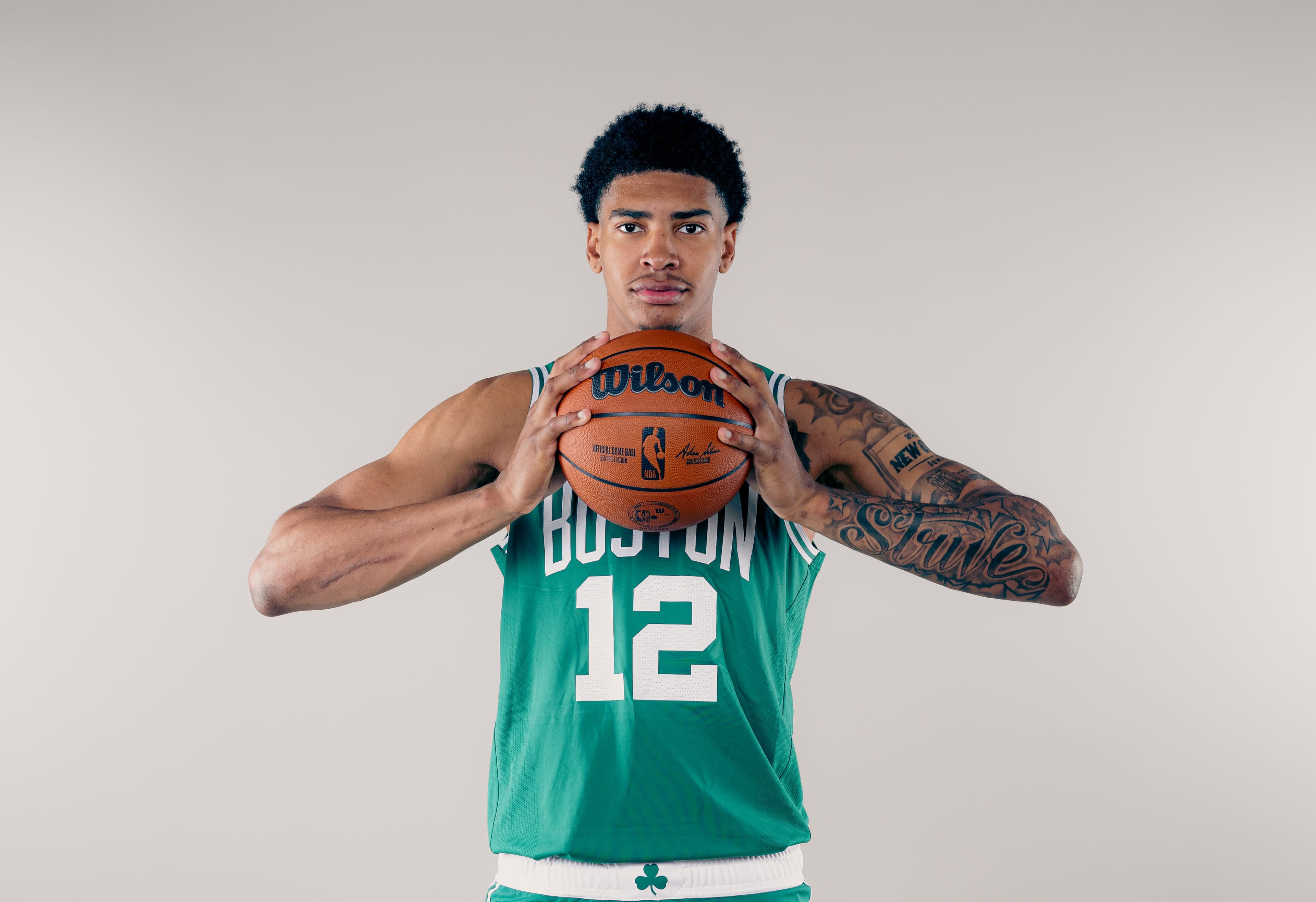 Celtics Rookie Cenac Trains With Hakeem Olajuwon