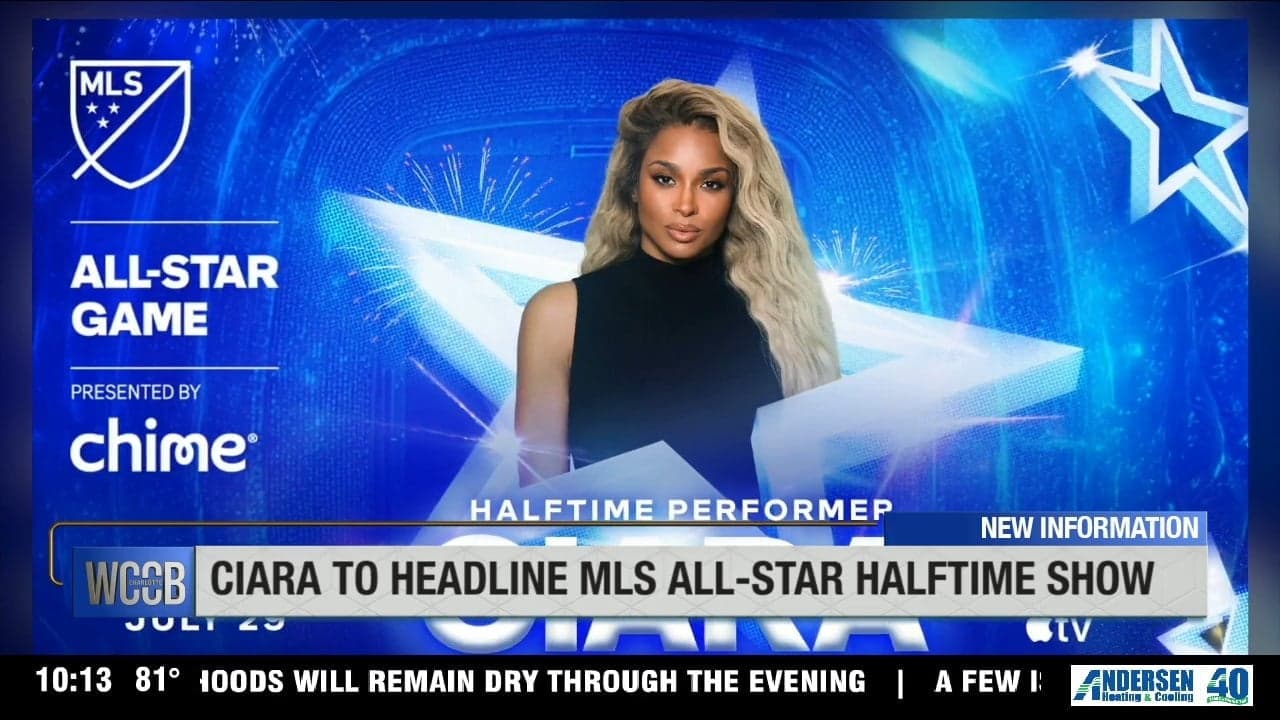 Ciara to Host MLS All-Star Halftime Show at Bank of Americ