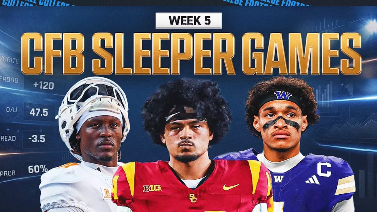 College Football Week 5 Odds: 5 Sleeper Games to Watch