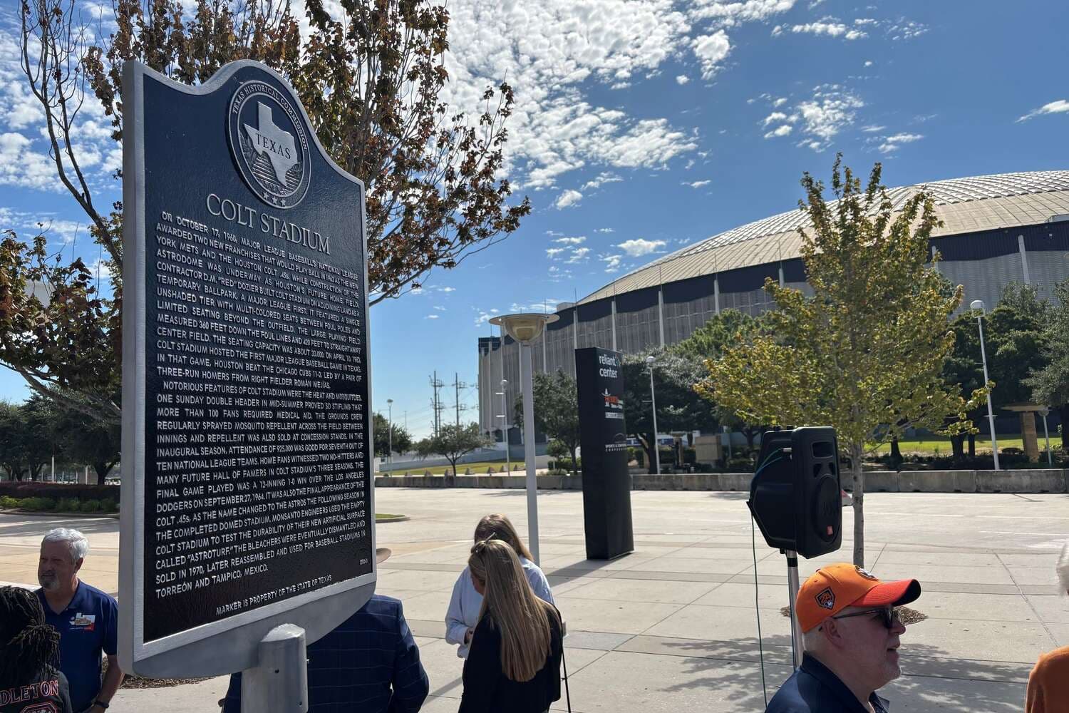 Colt Stadium Historical Marker Houston 2026
