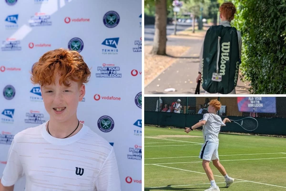 Cumbria’s Tennis Star Proud After Wimbledon County Debut