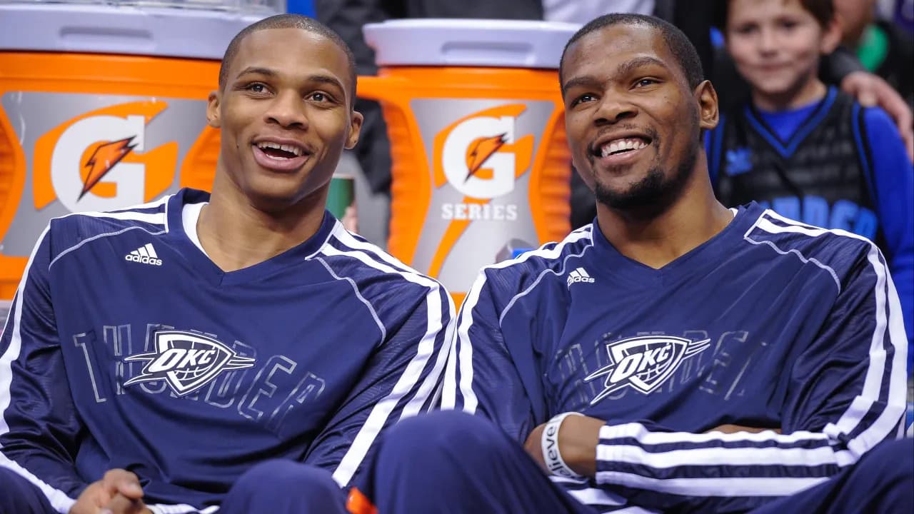 Durant's Emotional Reaction to Westbrook Retiring