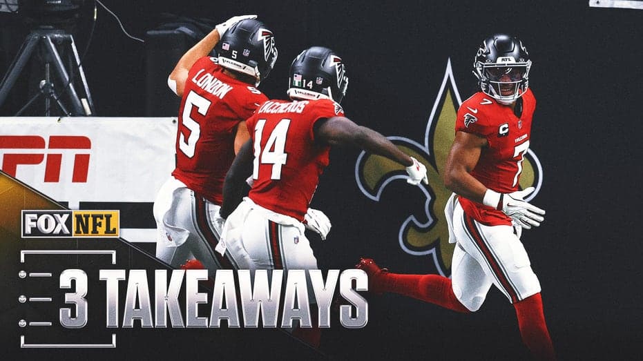 Falcons Beat Saints: Penix, Bijan Lead 3 Takeaways