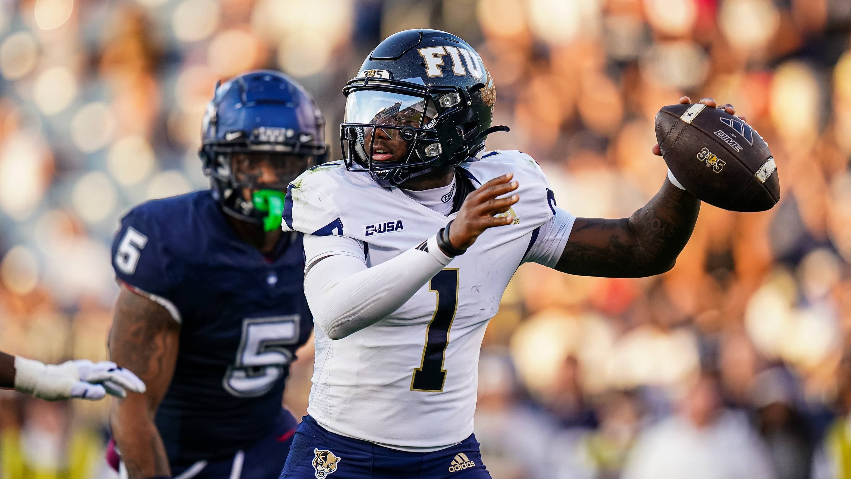 FIU’s Keyone Jenkins Fires Strike vs UConn | Gridiron