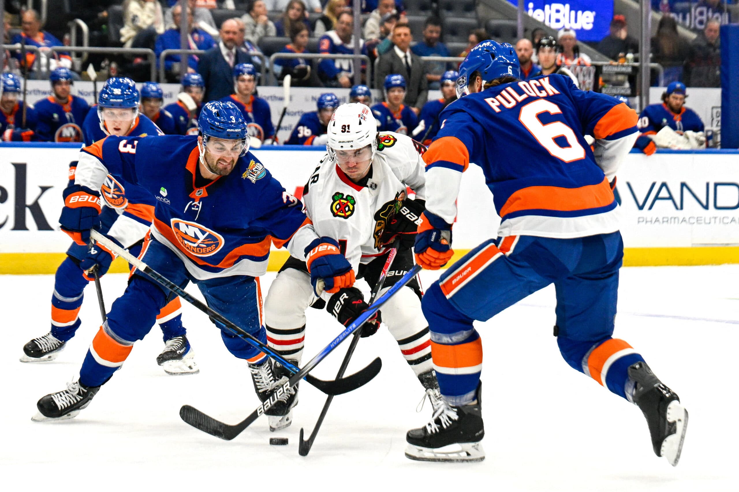 Frank Nazar's Brutal Hit Stuns Islanders vs Horvat