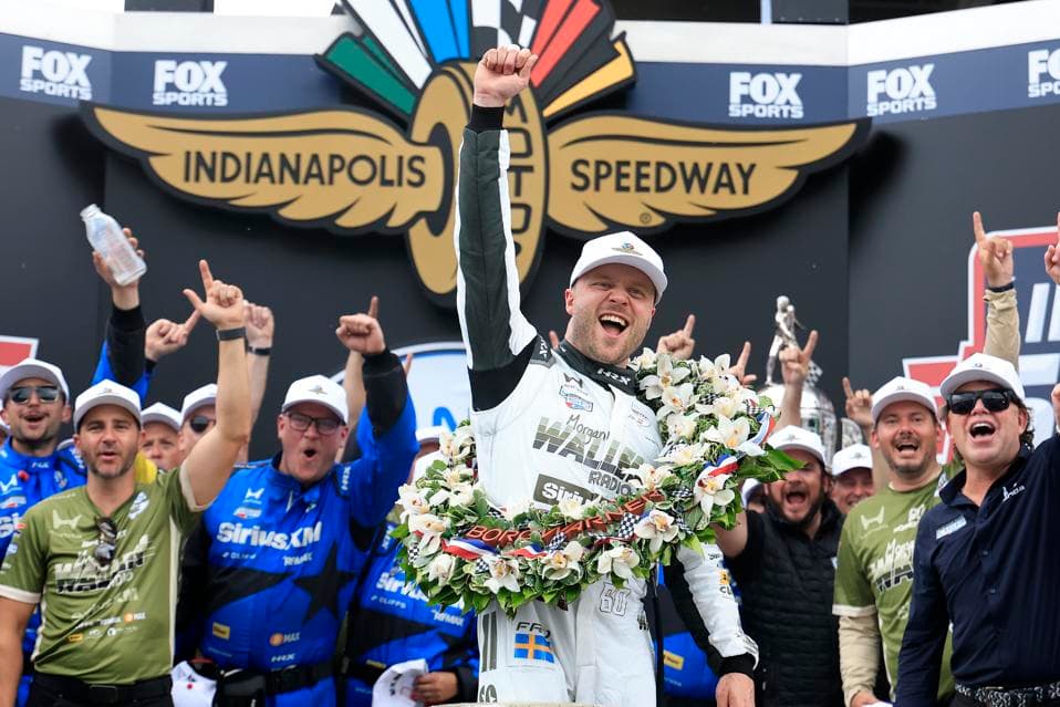 Indy 500 Winner Hailed as Hero in Sweden Celebration