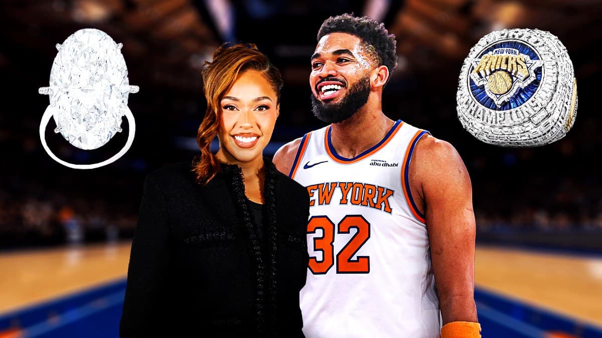 Jordyn Woods Shows Off Wedding & KAT's Knicks Rings