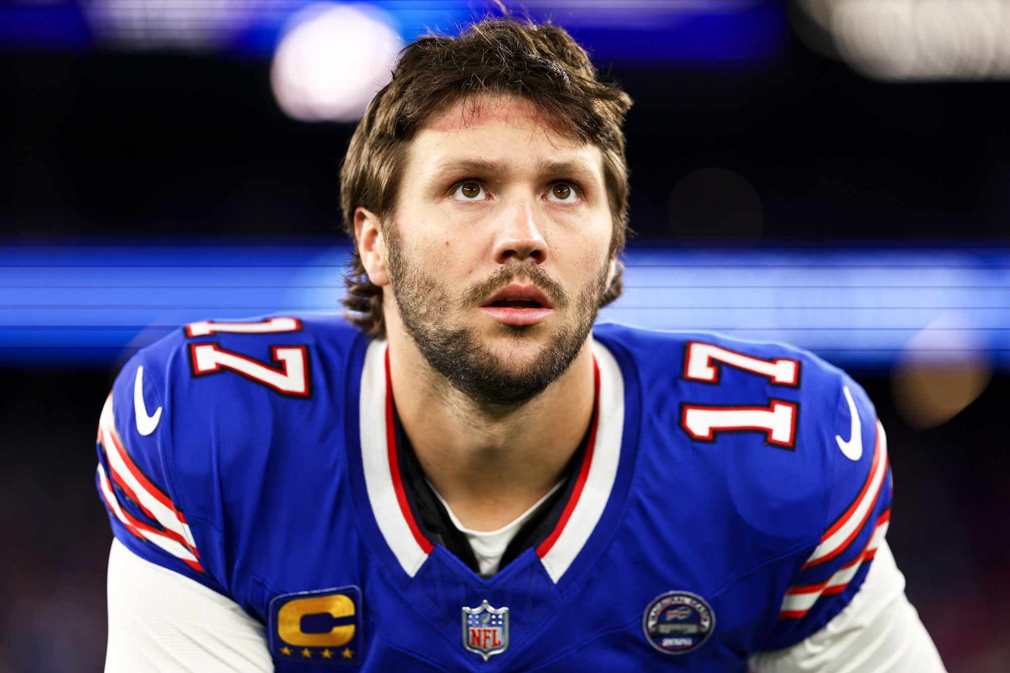 Josh Allen Dominates Lions with 5 TDs Despite Illness