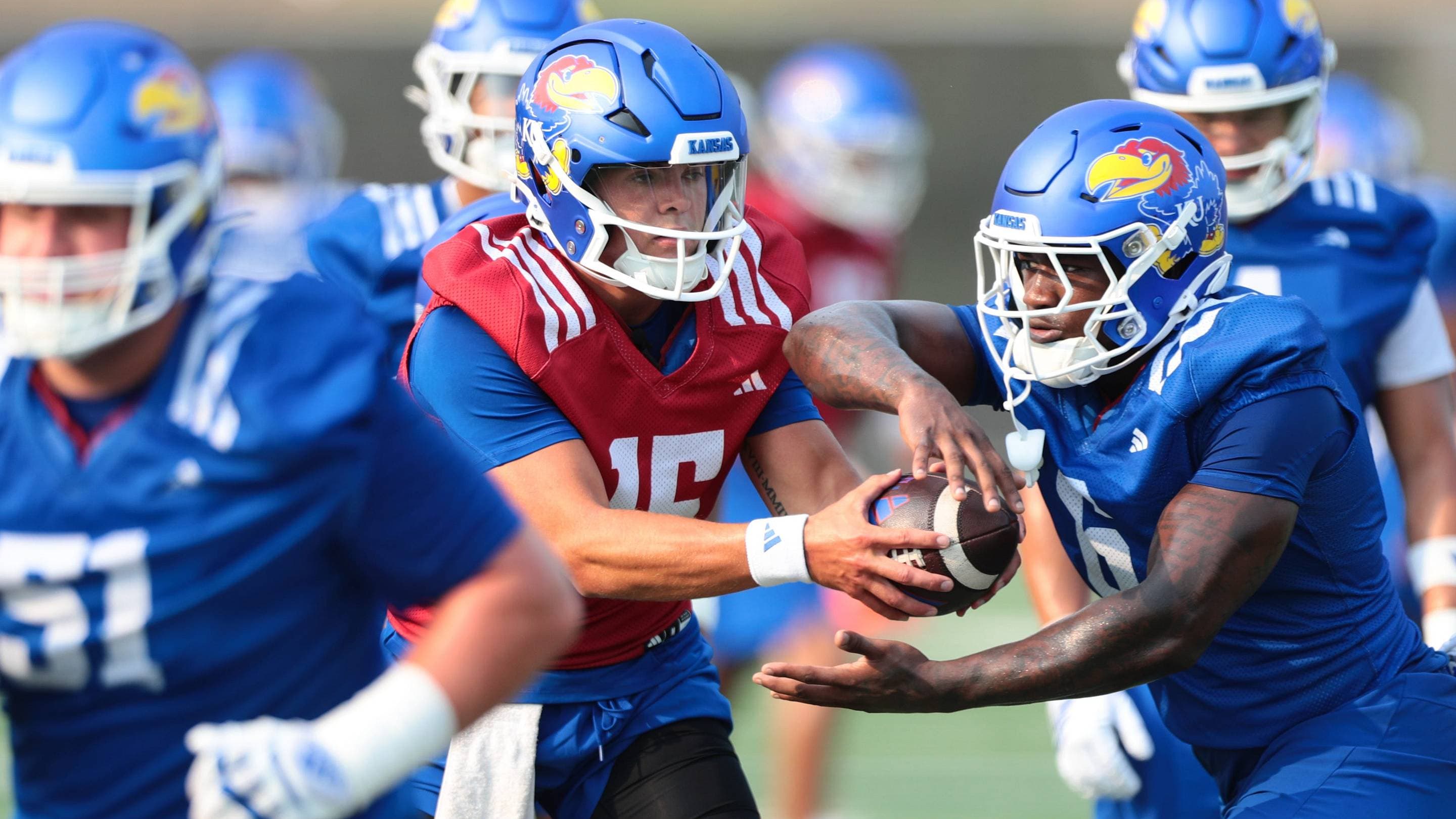 Kansas Football Fall Camp: Ballard & Willis