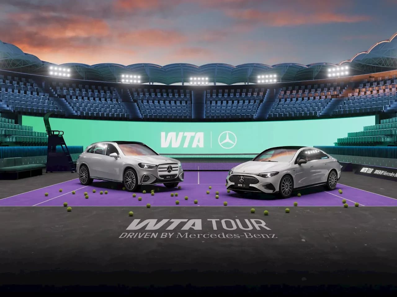 Mercedes-Benz Serves Up Premium Tennis at National Bank Op