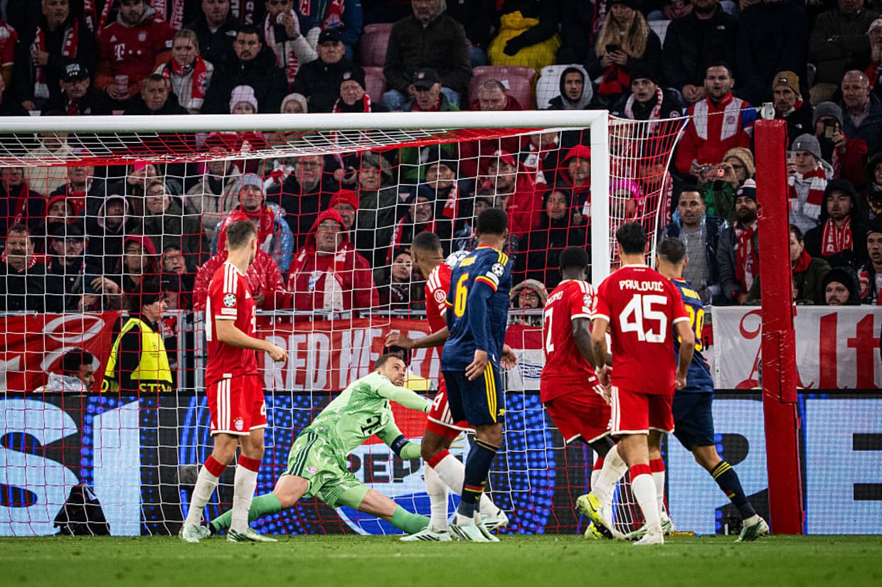 Neuer Joint Third in Champions League Appearances