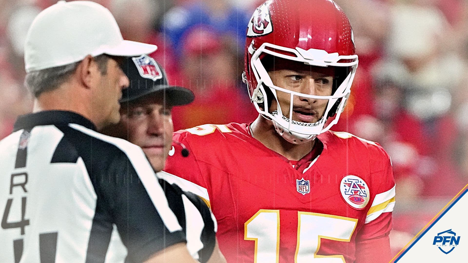 NFL Fans Think Patrick Mahomes Has a Burner After SNF Take
