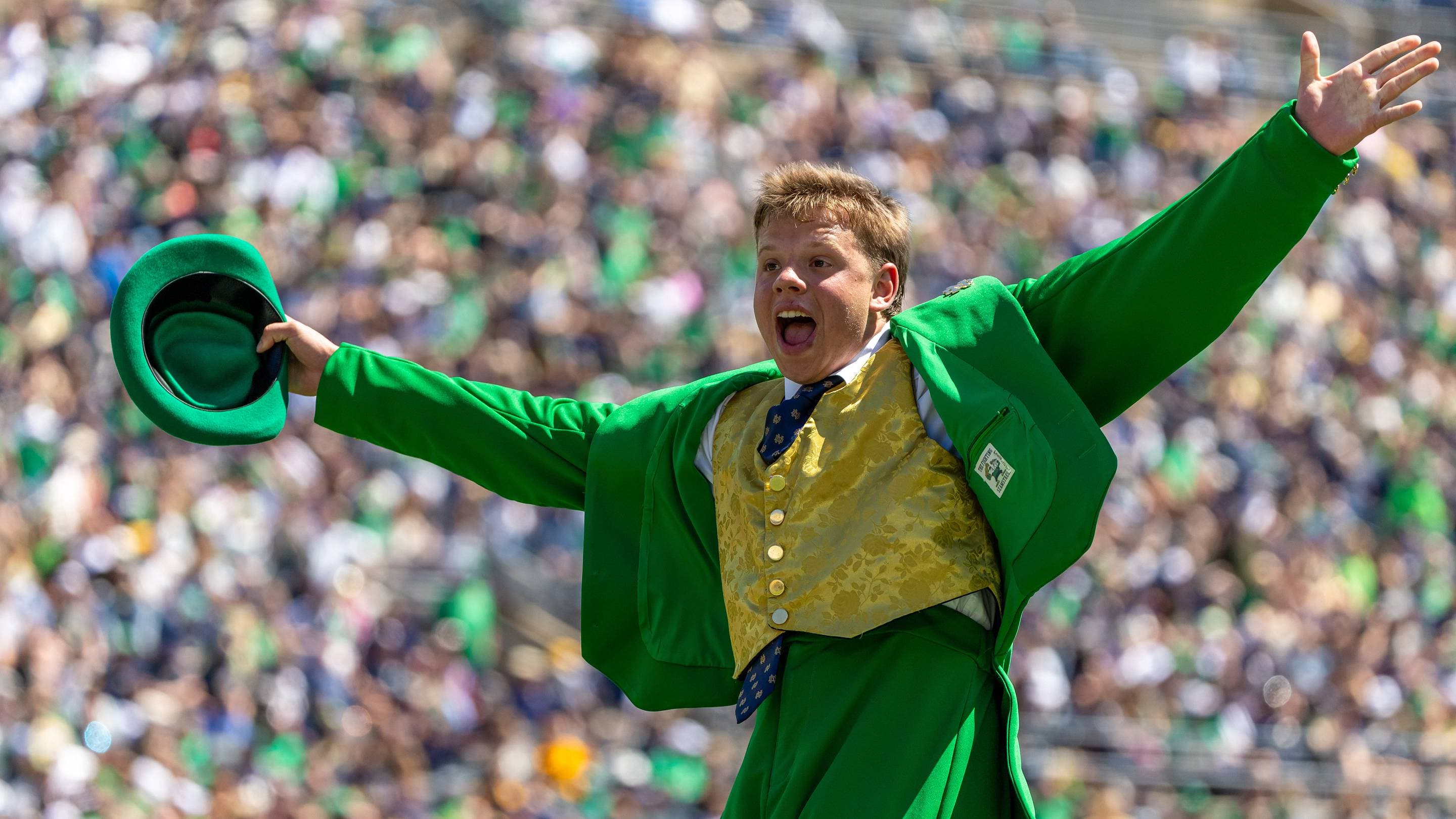 Notre Dame Leprechaun’s Best Blue-Gold Moments (2026)