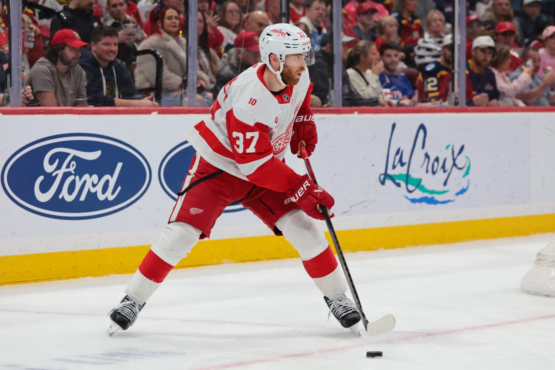 Red Wings Place J.T. Compher on IR Ahead of Kraken Game