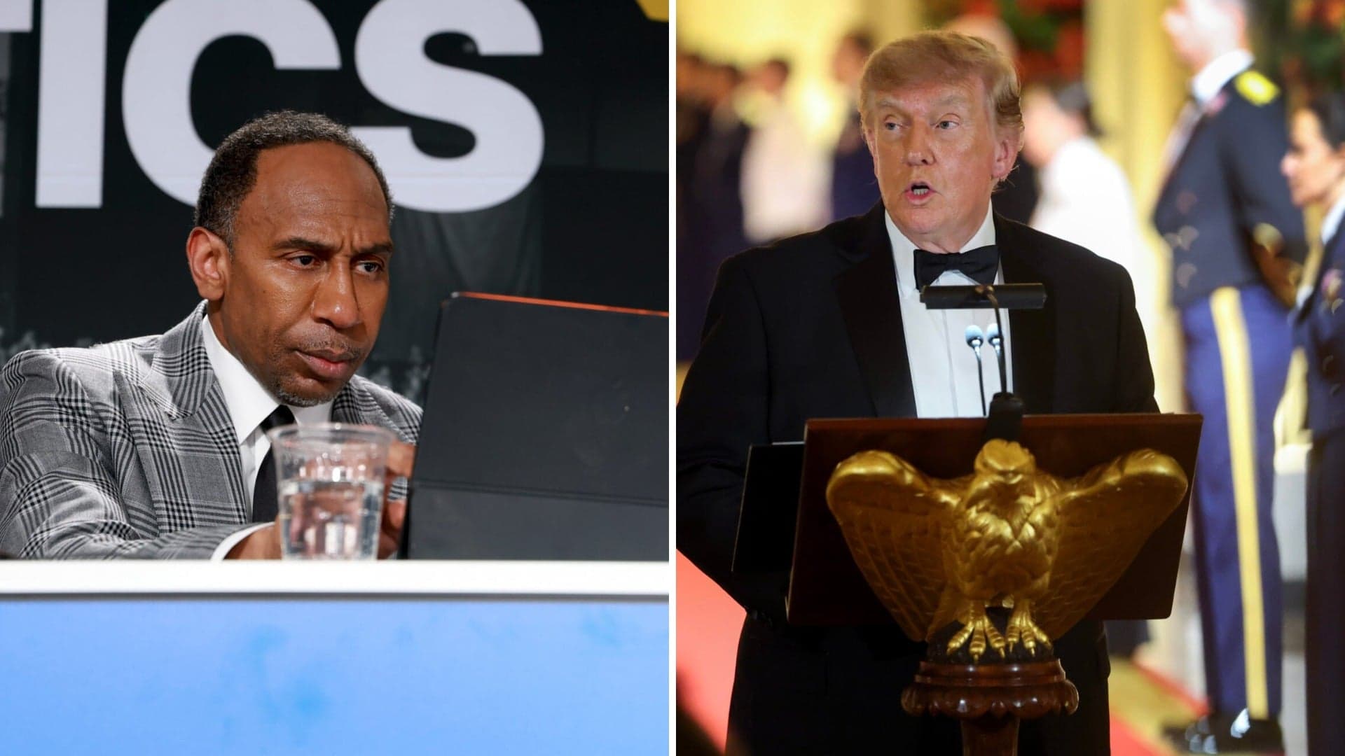 Stephen A. Smith Predicts Trump's Texas vs Tennessee Move