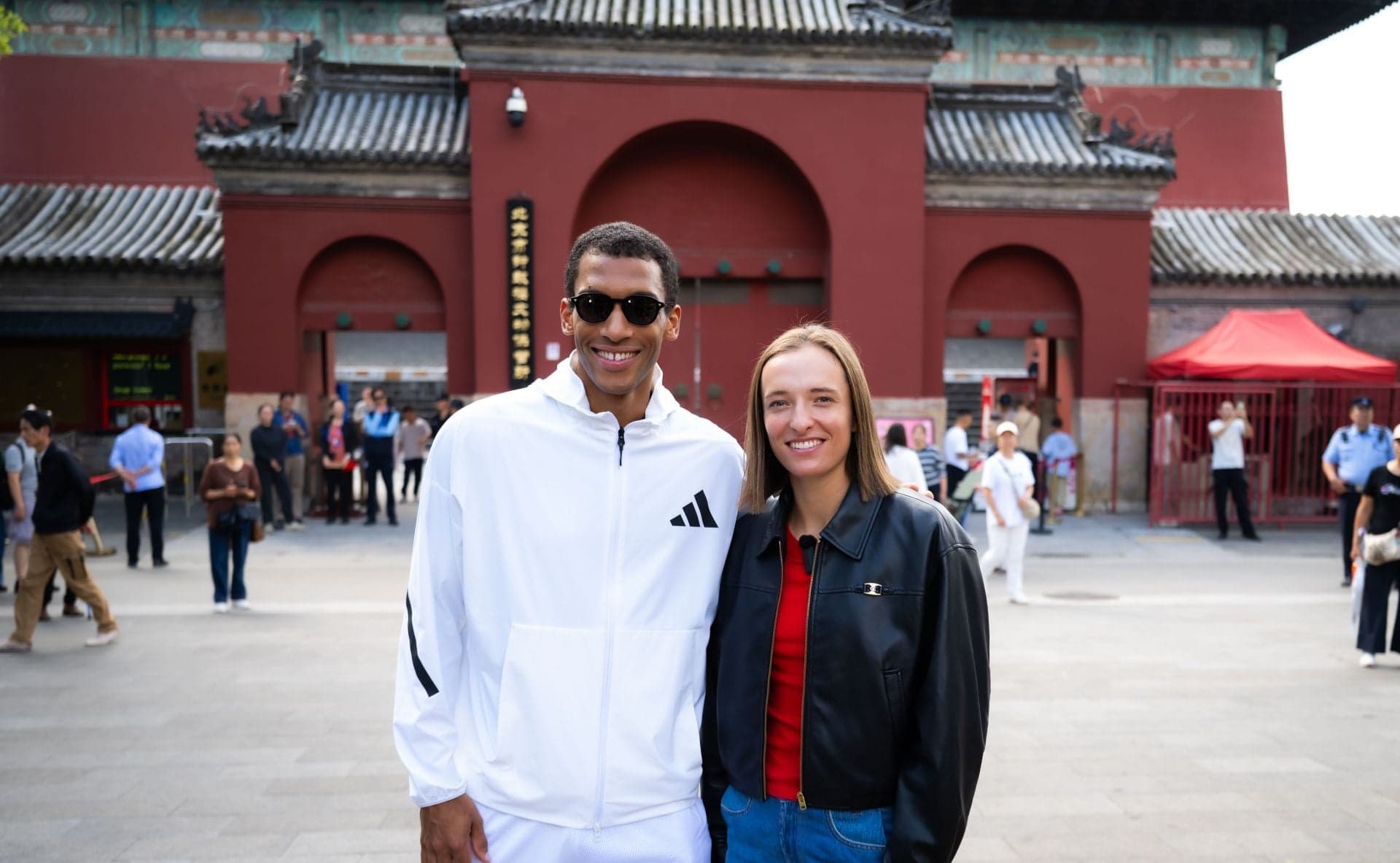 Swiatek & Auger-Aliassime Stun in Chinese Attire in
