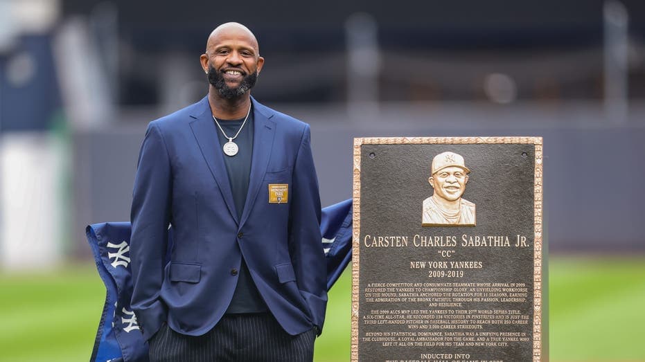 Yankees Retire CC Sabathia's No. 52, Unveil Plaque