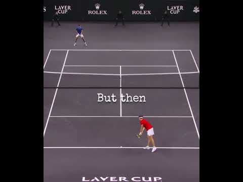When Alcaraz Impressed The Goat☠💀 #alcaraz #sincaraz #tennis #highlights