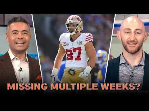 The NFL Report: 49ers' Nick Bosa Out "A Few Weeks" + Jim Harbaugh Tries to Avoid 0-3 Start