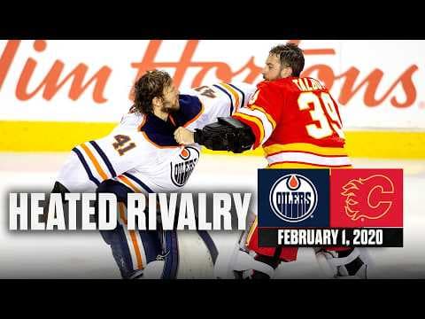 FULL REPLAY: BATTLE of Alberta | Oilers vs Flames | 2020 Regular Season