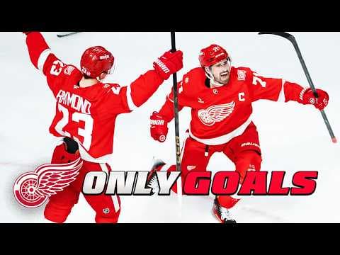 EVERY GOAL Scored Last Season by the 2026-27 Detroit Red Wings Roster
