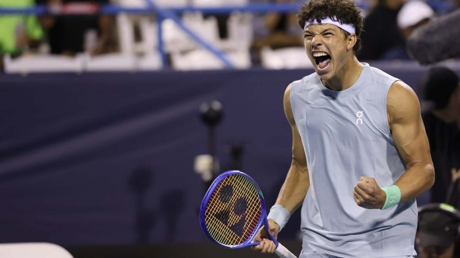 ATP Roundup: Ben Shelton Holds Off Qualifier in Washington