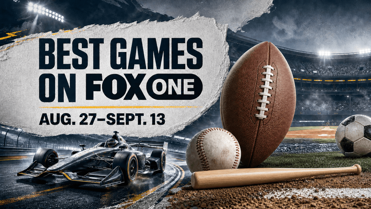 FOX One’s Best Games: NCAAF, NFL, MLB (Aug 27 - Sept 13)