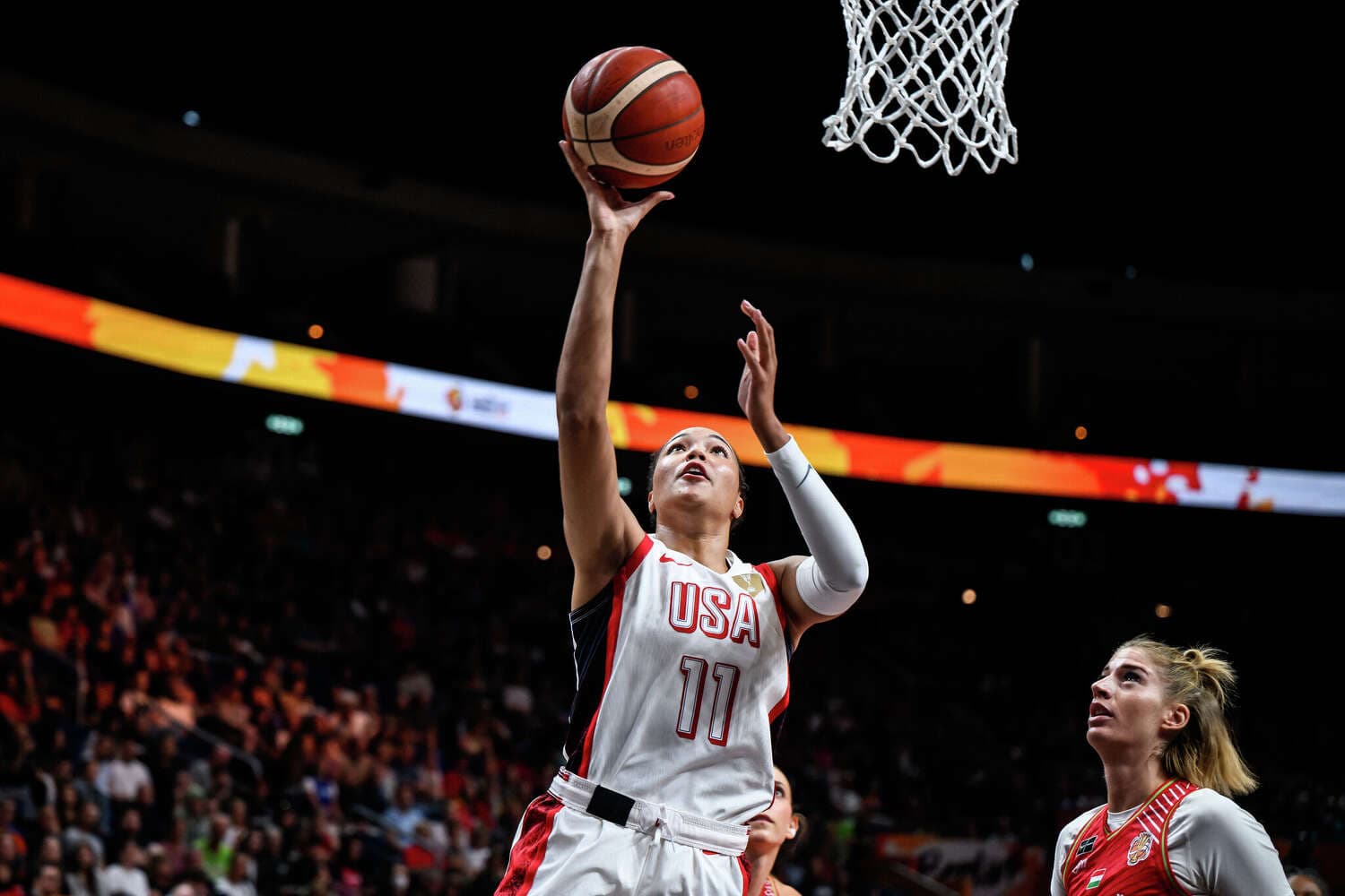Napheesa Collier Leads Team USA Past Hungary at World Cup