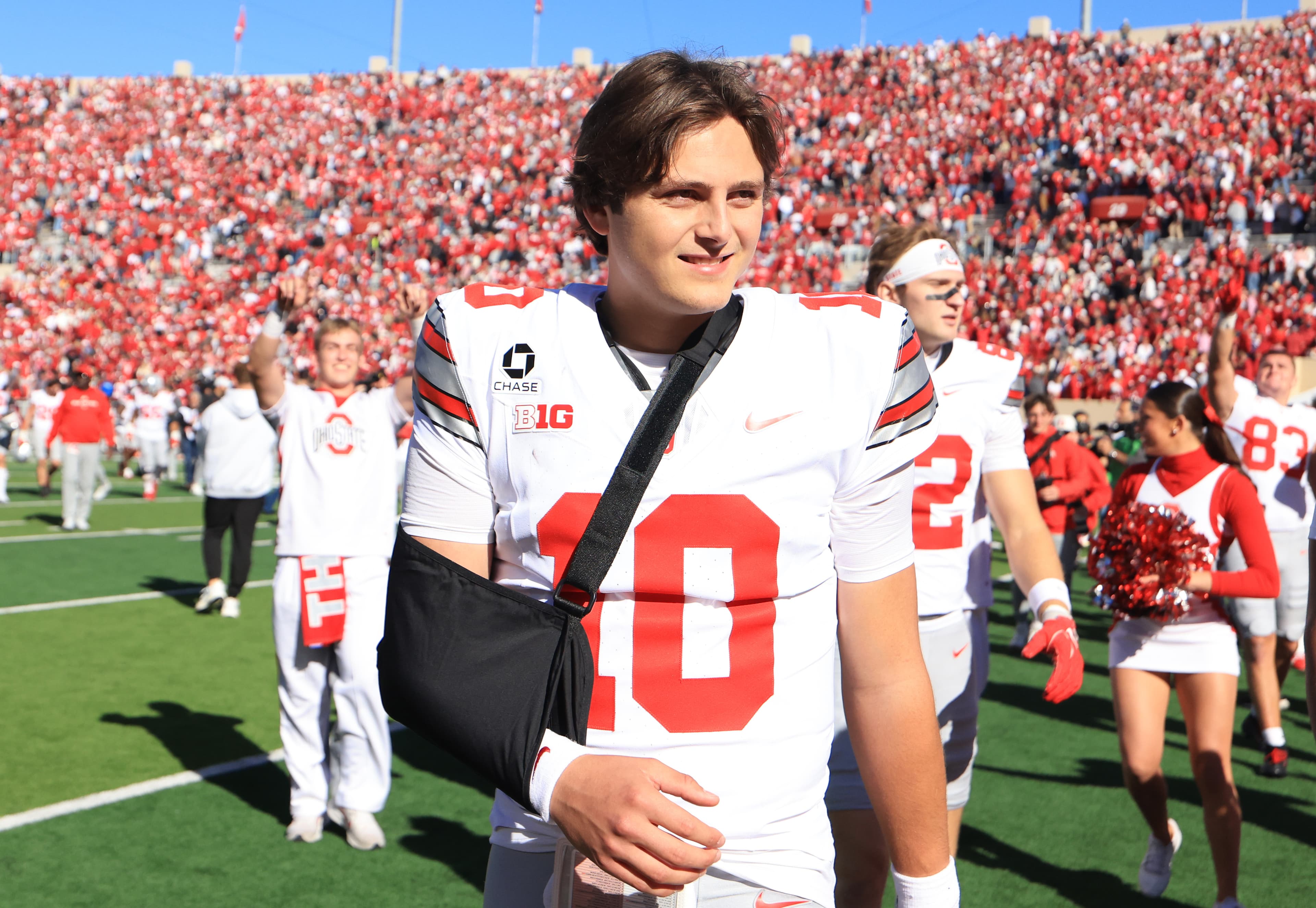 Ohio State Wins but Loses QB Julian Sayin: Can Buckeyes
